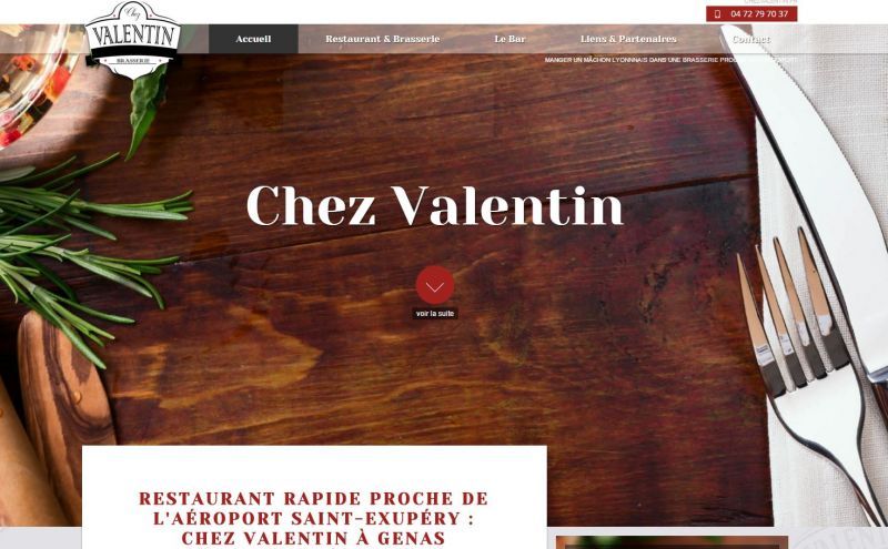 Site internet restaurant à Lyon