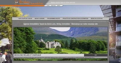 Avis client sur la création de site web Agence Briday Immobilière à Tassin